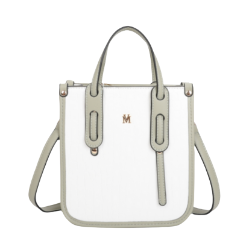 VERA MAY BRIGGS KHAKI VEGAN FASHION HANDBAG