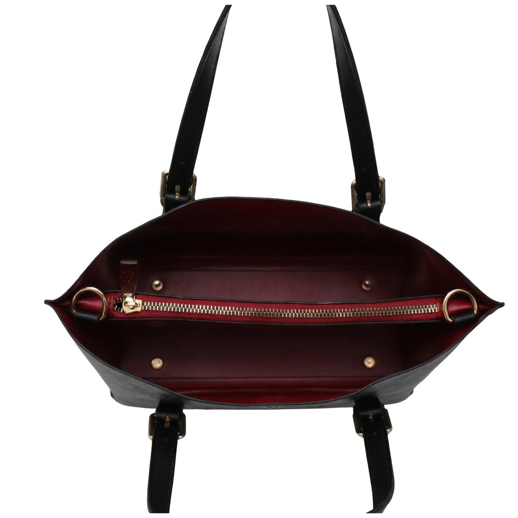 CAMILLA Black - Vegan Leather Bag