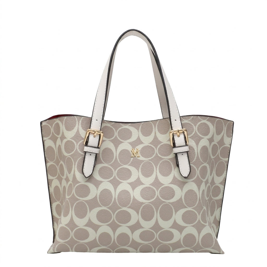 CAMILLA Beige - Vegan Leather Bag