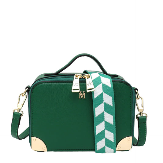 CARLEY VERA MAY VEGAN GREEN HANDBAG