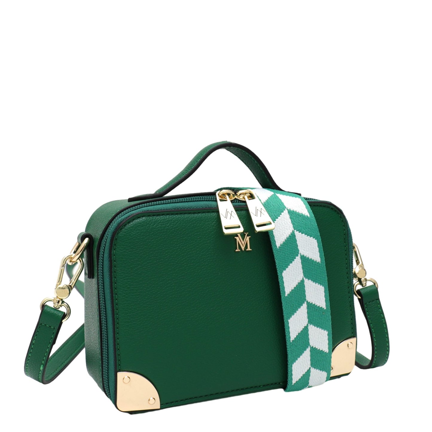 CARLEY VERA MAY VEGAN GREEN HANDBAG