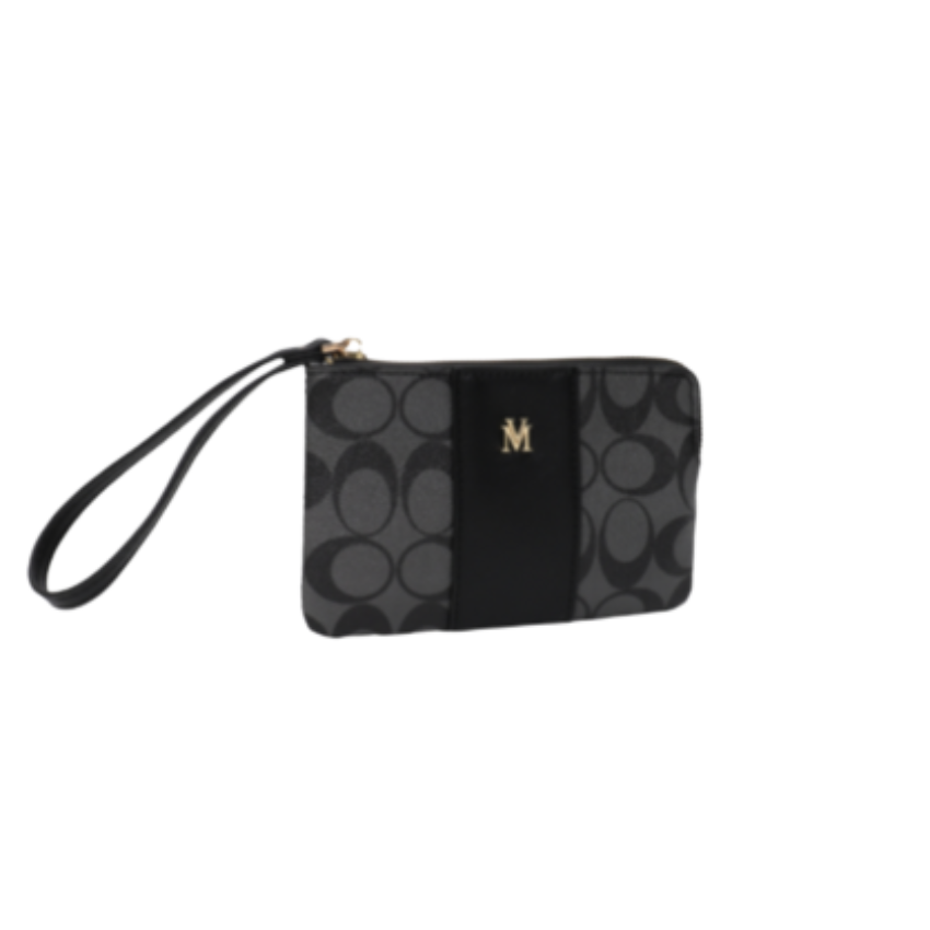 VERA MAY CARTER BLACK VEGAN LEATHER HANDBAG