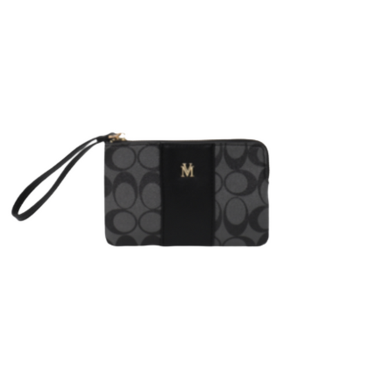 VERA MAY CARTER BLACK VEGAN LEATHER HANDBAG