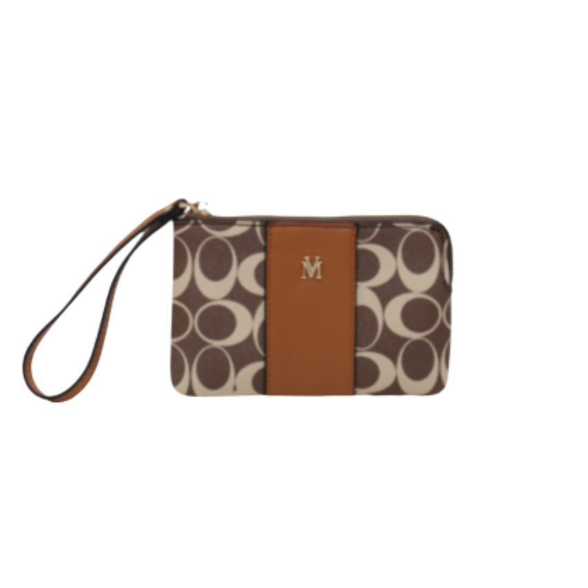 VERA MAY CARTER BROWN VEGAN LEATHER HANDBAG