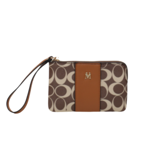 VERA MAY CARTER BROWN VEGAN LEATHER HANDBAG