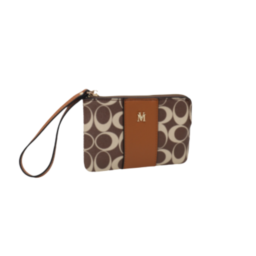 VERA MAY CARTER BROWN VEGAN LEATHER HANDBAG