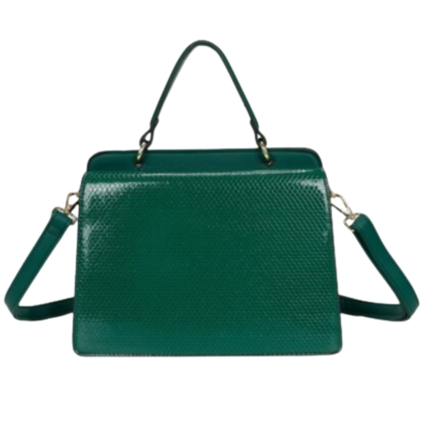 VERA MAY CATE EMERALD VEGAN FASHION HANDBAG