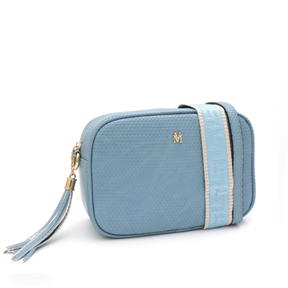 VERA MAY DEMI BLUE VEGAN FASHION HANDBAG