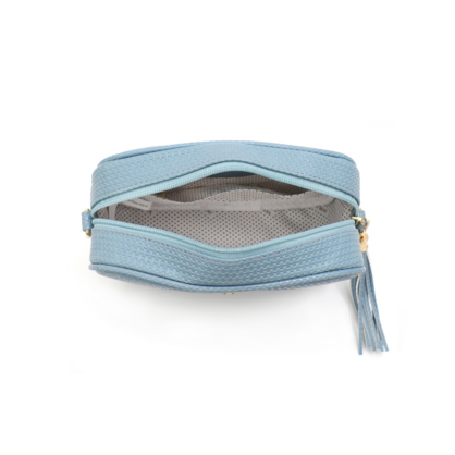 VERA MAY DEMI BLUE VEGAN FASHION HANDBAG