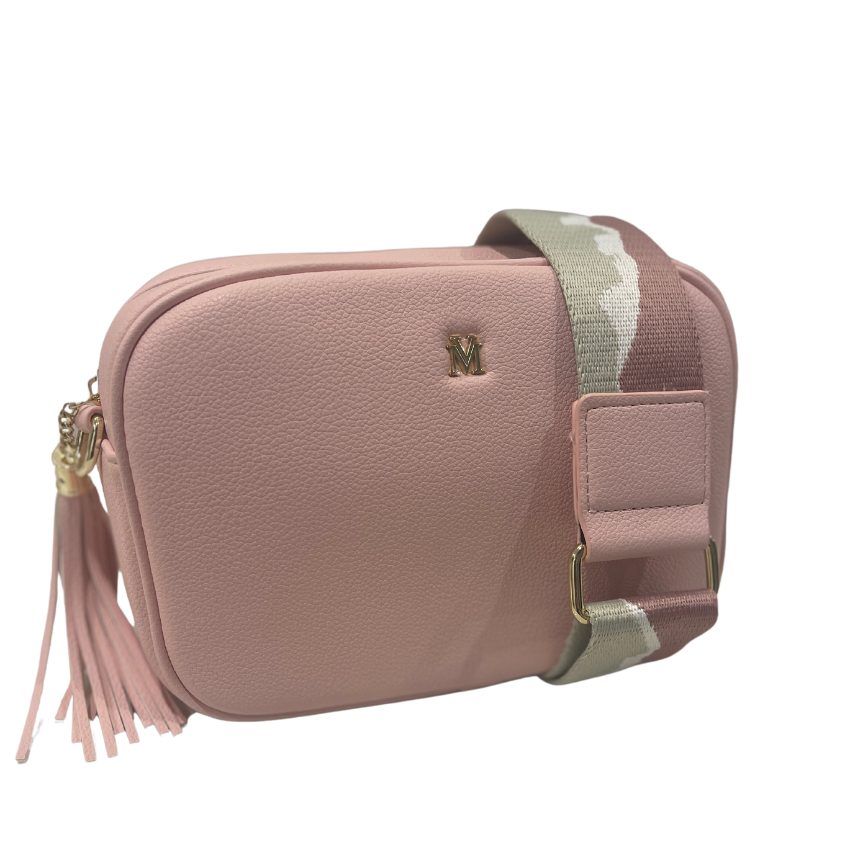 Donna Vera May Vegan Pink Crossbody Handbag