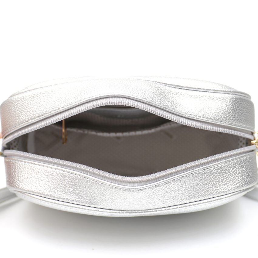 Donna Vera May Vegan Silver Handbag