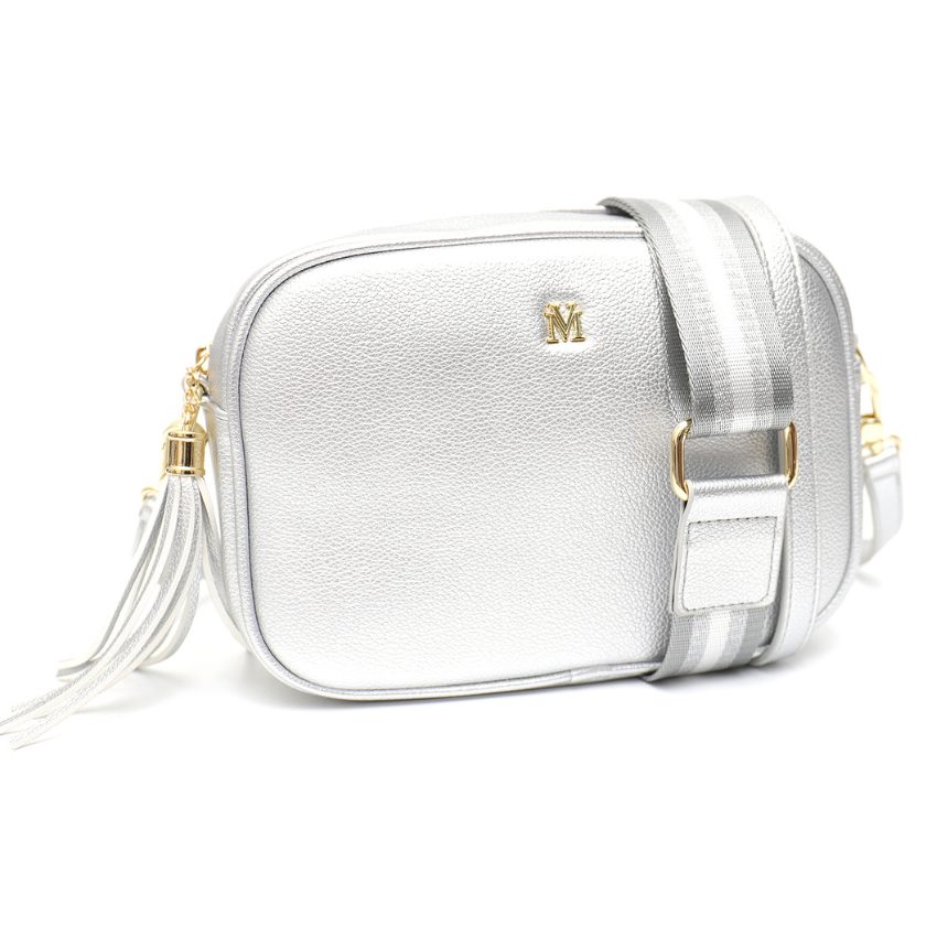 Donna Vera May Vegan Silver Handbag
