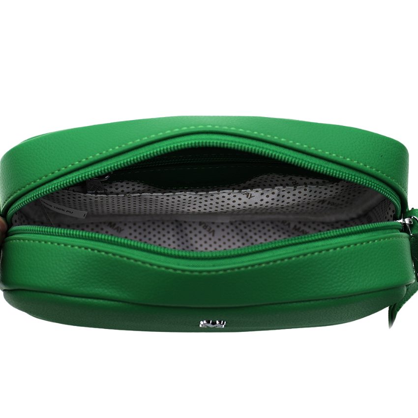 Donna Vera May Vegan Green Crossbody Handbag