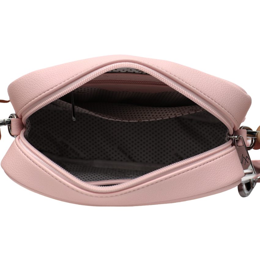 Donna Vera May Vegan Pink Crossbody Handbag