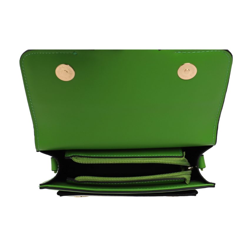 ELIO VERA MAY VEGAN GREEN HANDBAG
