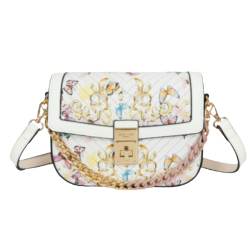 VERA MAY FRANKIE BUTTERFLY VEGAN FASHION HANDBAG
