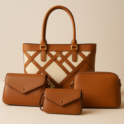 VERA MAY HAYMAN BROWN VEGAN FASHION HANDBAG