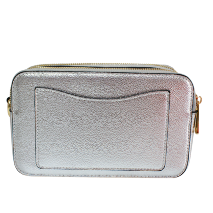 VERA MAY HUDA SILVER VEGAN FASHION HANDBAG