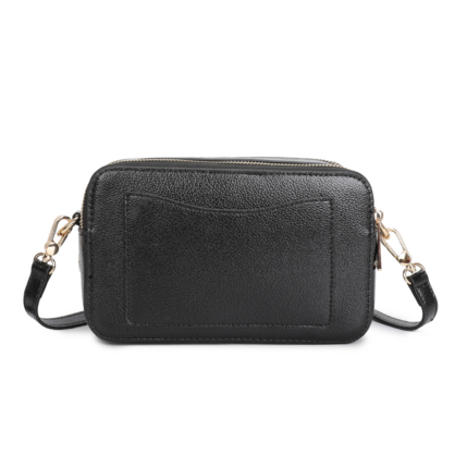 VERA MAY HUDA BLACK VEGAN FASHION HANDBAG
