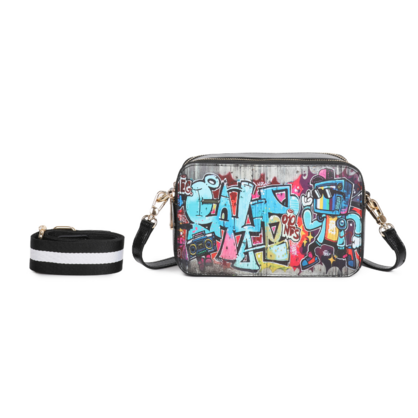 VERA MAY HUDA BLACK VEGAN FASHION HANDBAG