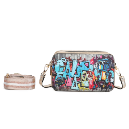 VERA MAY HUDA GOLD VEGAN FASHION HANDBAG