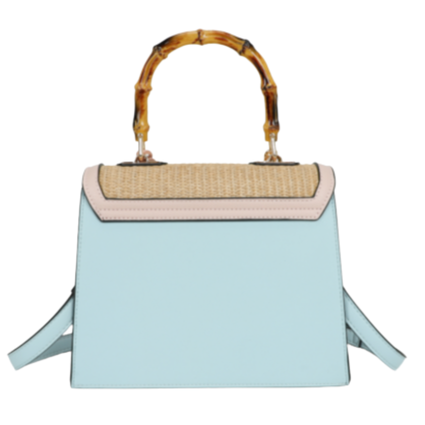VERA MAY ILINA WHITE VEGAN FASHION HANDBAG
