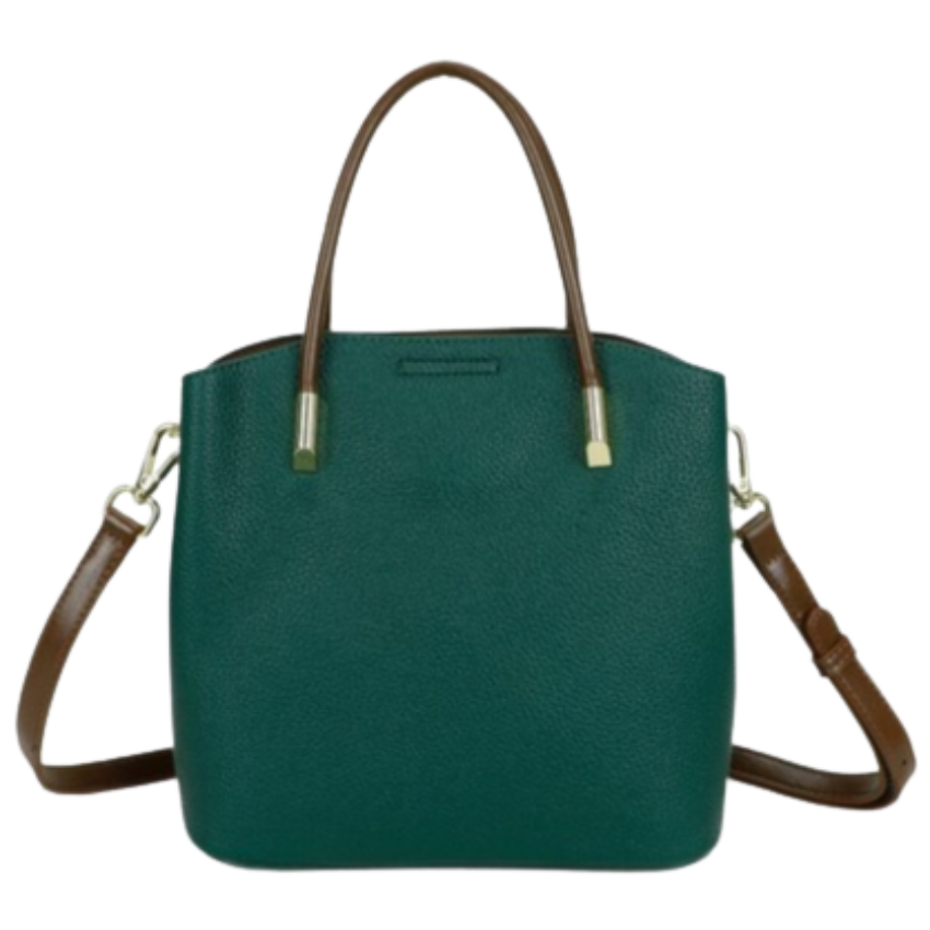 VERA MAY JODIE EMERALD VEGAN FASHION HANDBAG