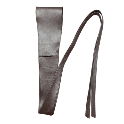 VERA MAY LB001 MET.BLUSH LEATHER BELT