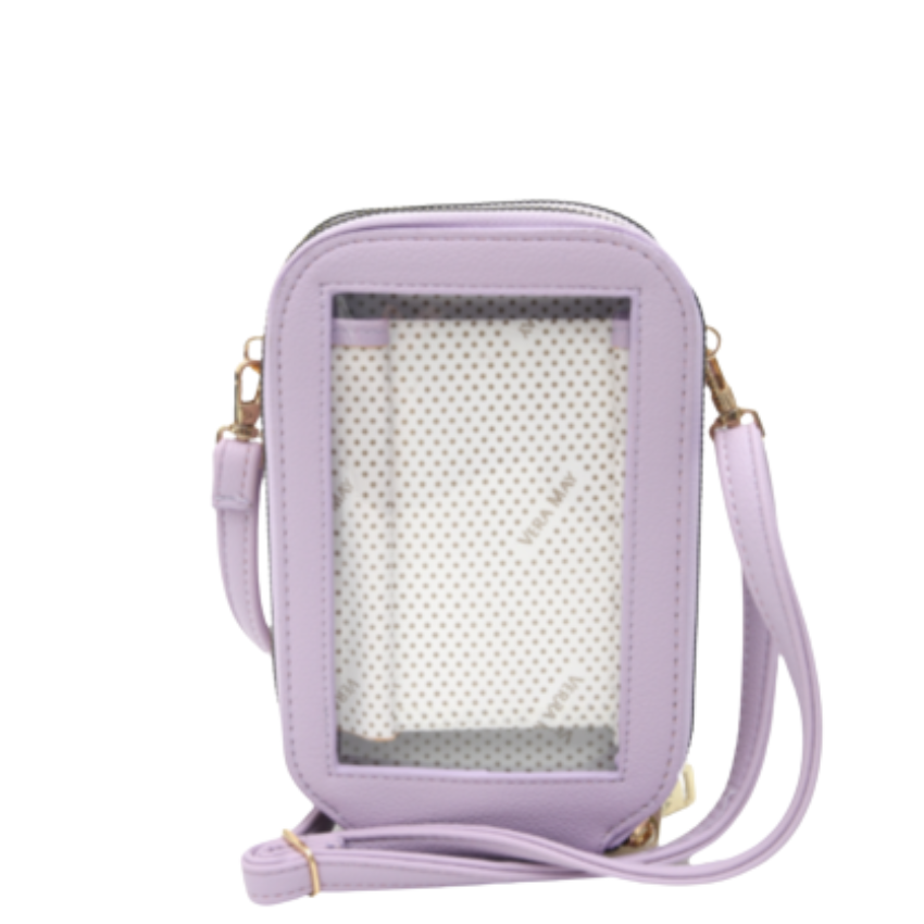 VERA MAY LEO PURPLE VEGAN FASHION HANDBAG