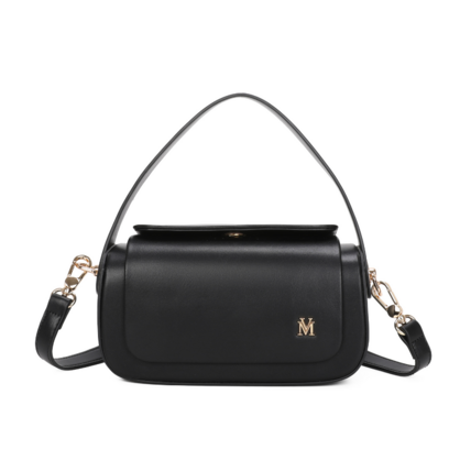 VERA MAY LUNAR BLACK VEGAN FASHION HANDBAG