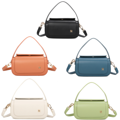 VERA MAY LUNAR BLUE VEGAN FASHION HANDBAG