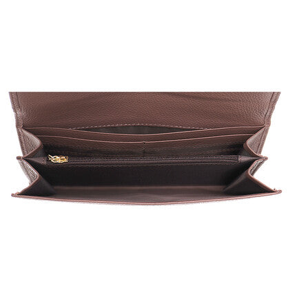 MOTO GENUINE LEATHER WOMENS BLUSH WALLET