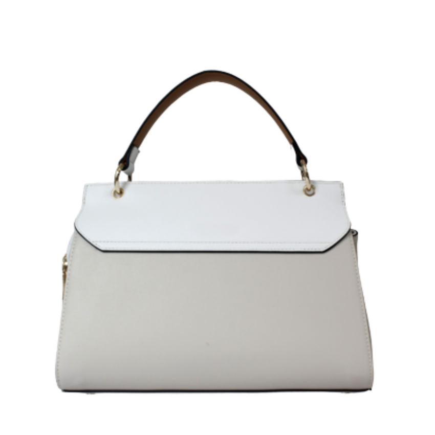 VERA MAY MENSIA NATURAL VEGAN LEATHER HANDBAG