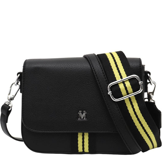 Morgan Vera May Vegan Black Handbag