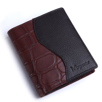 MS4 GENUINE COWHIDE LEATHER MENS SPORT WALLET