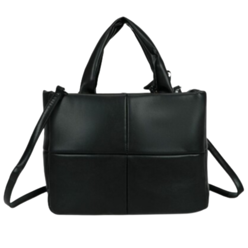 VERA MAY OXLEY BLACK VEGAN FASHION HANDBAG