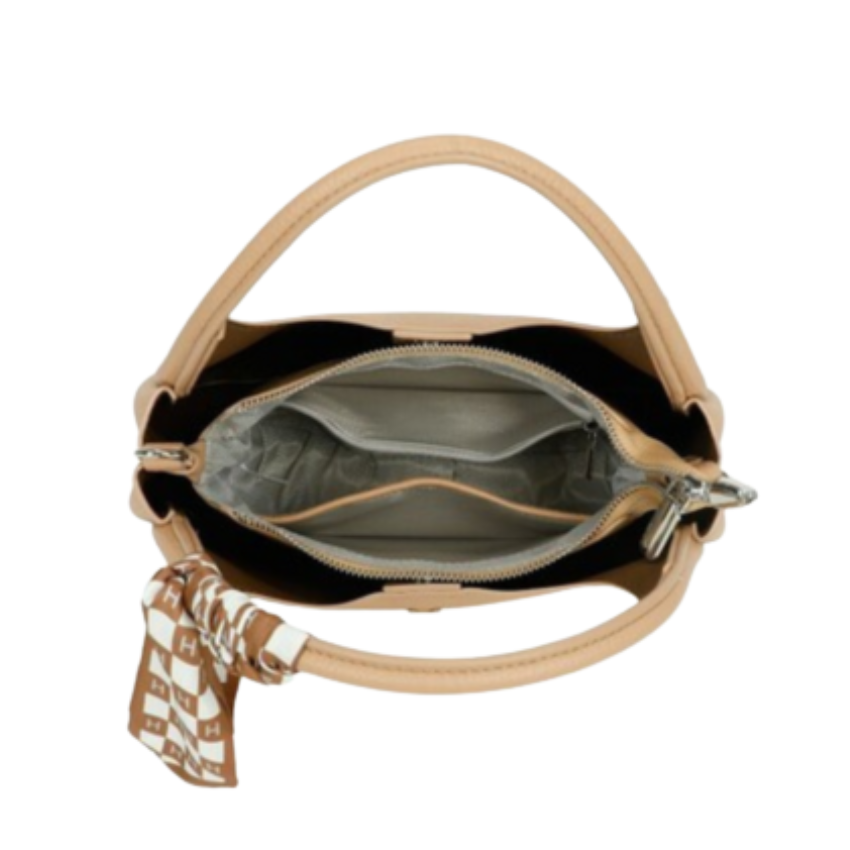 VERA MAY PASI LATTE VEGAN FASHION HANDBAG
