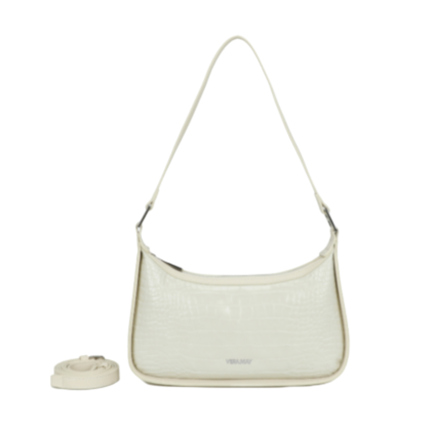 VERA MAY SAMI WHITE VEGAN FASHION HANDBAG
