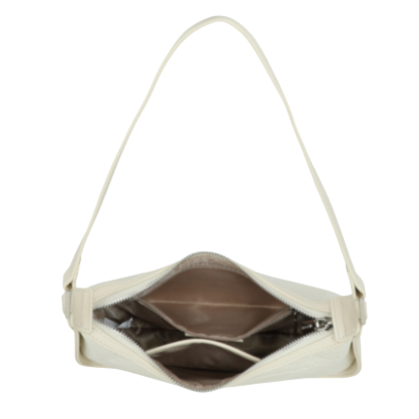 VERA MAY SAMI WHITE VEGAN FASHION HANDBAG