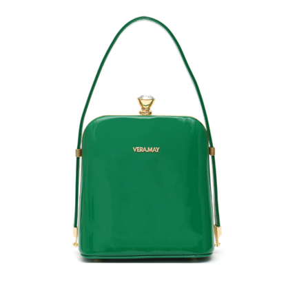 Sana Vera May Shiny Patent Vegan Gucci Handbag