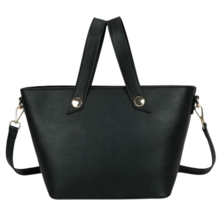 VERA MAY STASIA BLACK VEGAN FASHION HANDBAG