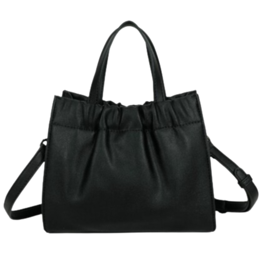 VERA MAY TOBIA BLACK VEGAN FASHION HANDBAG
