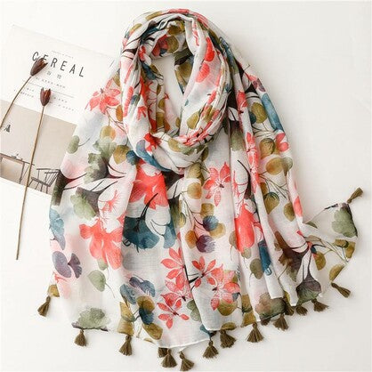 VMCC184 Vera May Cotton Scarf