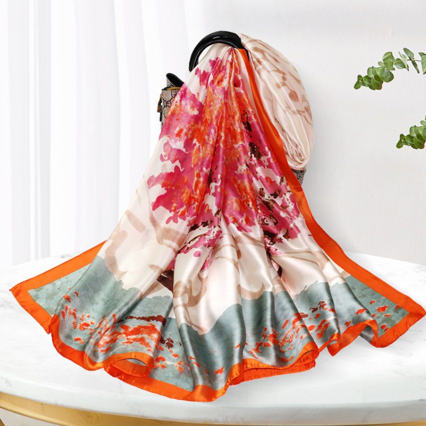 VMIS001 Imitation Silk Scarf