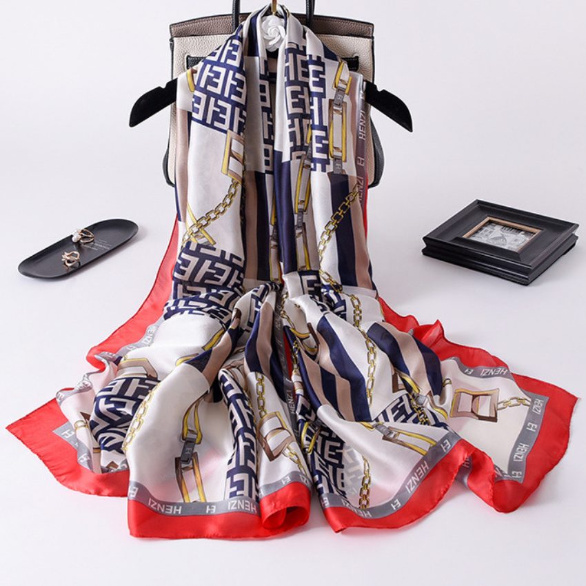 VMIS021 Imitation Silk Scarf