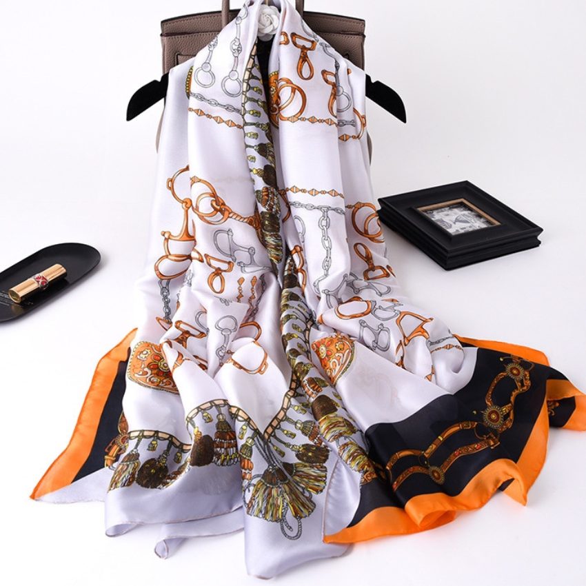 VMIS035 Imitation Silk Scarf