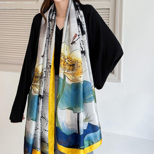 IMITATION SILK SCARF VERA MAY