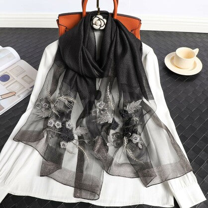 VMRS051 Silk Blend Scarf