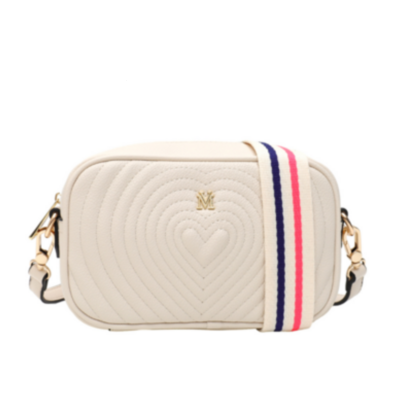 VERA MAY WILLOW BEIGE VEGAN LEATHER HANDBAG