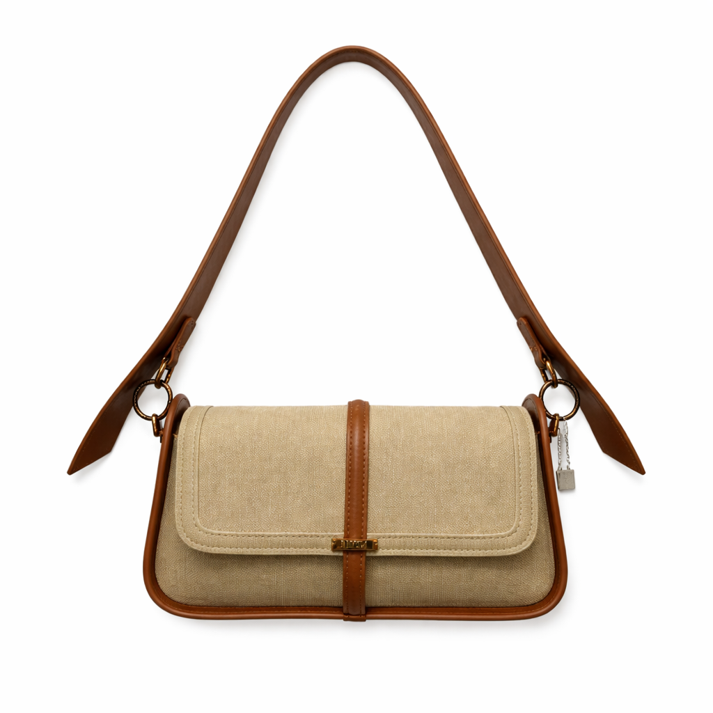 VERA MAY DUSK LATTE VEGAN FASHION HANDBAG